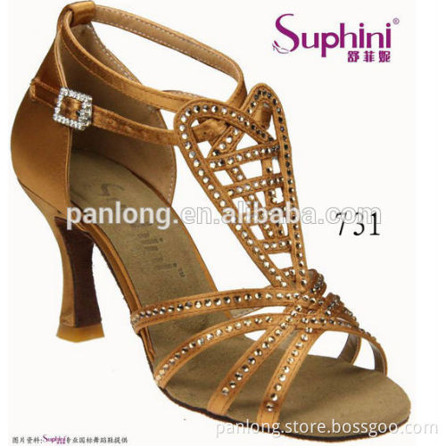 2015 Summer Crystal High Heel Footwear Lady Dance Shoes